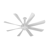 Crompton Luxian Statement Senze iOT 1320mm 8-Blade Ceiling Fan | Ice White