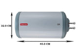 RACOLD CDR DLX 10 LITRE HORIZONTAL WATER GEYSER ( White)