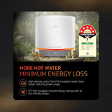 V-Guard Luxecube Avo Geyser 15 Ltr Water Heater (white)