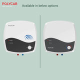 Polycab Superia 25L Plastic Body Geyser (White Grey)