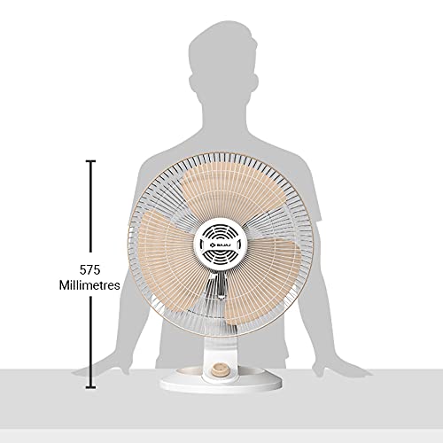 Bajaj Veloce 400 mm Champagne Fizz Table Fan