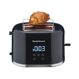 Morphy Richards Windsor Series Digital 2 Slice 800W Pop Up Toaster (Black)