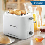Crompton SunBrown Deluxe Pop-up Toaster 800W (White)