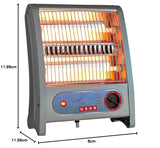 USHA Quartz QH 3002 800-Watts Room Heater with Overheating Protection (Ivory)