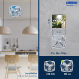 Luminous Vento with guard 300mm Exhaust fan (Steel Grey)