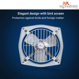 Luminous Vento with guard 300mm Exhaust fan (Steel Grey)