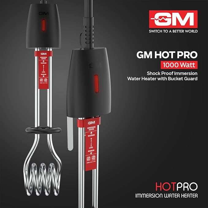 GM Immersion Rod 1000W 6 AMP  Water Heater