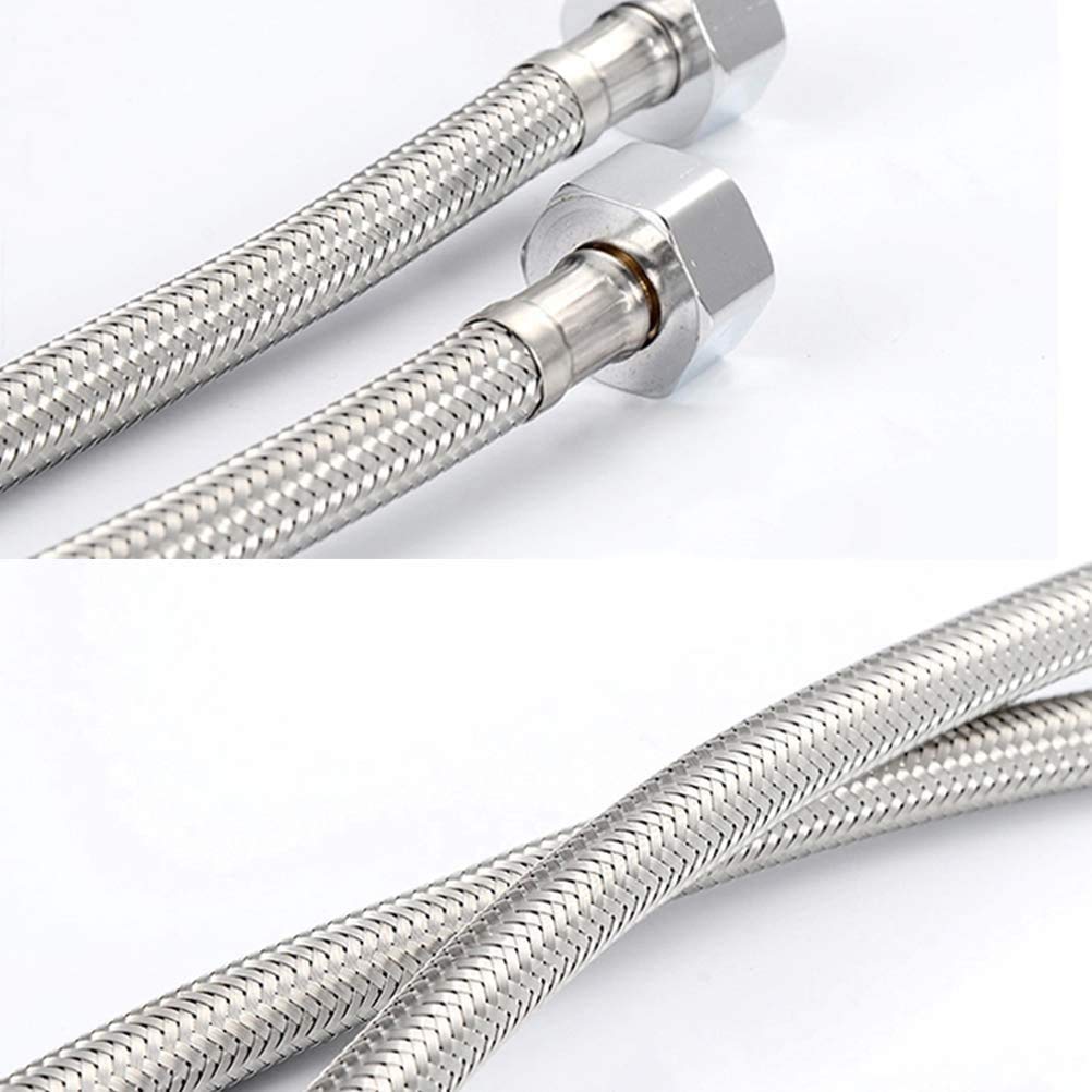 Bajaj SS-304 Grade 18-Inch, Connection Pipe (2-Piece Set)