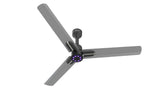Polycab Wizzy Neo LED 2.0 1200mm BLDC Ceiling Fan with Remote (Classic Grey Copper)