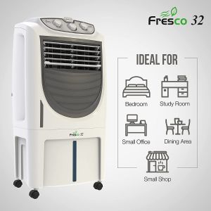 Havells Fresco 32 Litres Personal Air Cooler (White -Grey)
