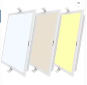  POLYCAB SCINTILLATE LED PANEL SQ 12W 3-IN-1 COLOR CHANING PACK OF 6