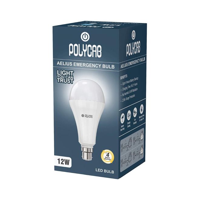 polycab emergency led bulb